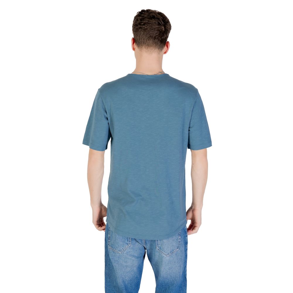 Blue Cotton T-Shirt