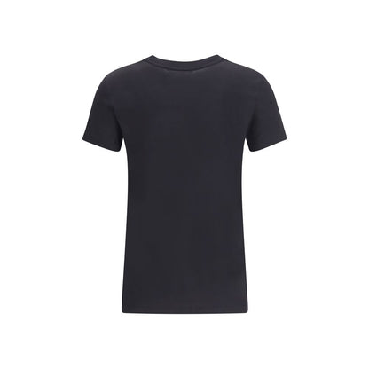 Black Cotton T-Shirt