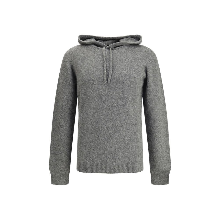 Gray Cashmere Hoodie