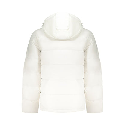 White Polyamide Jackets & Coat
