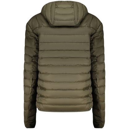 Green Polyester Jackets & Coat