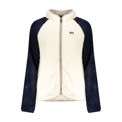 White Polyester Sweatshirt