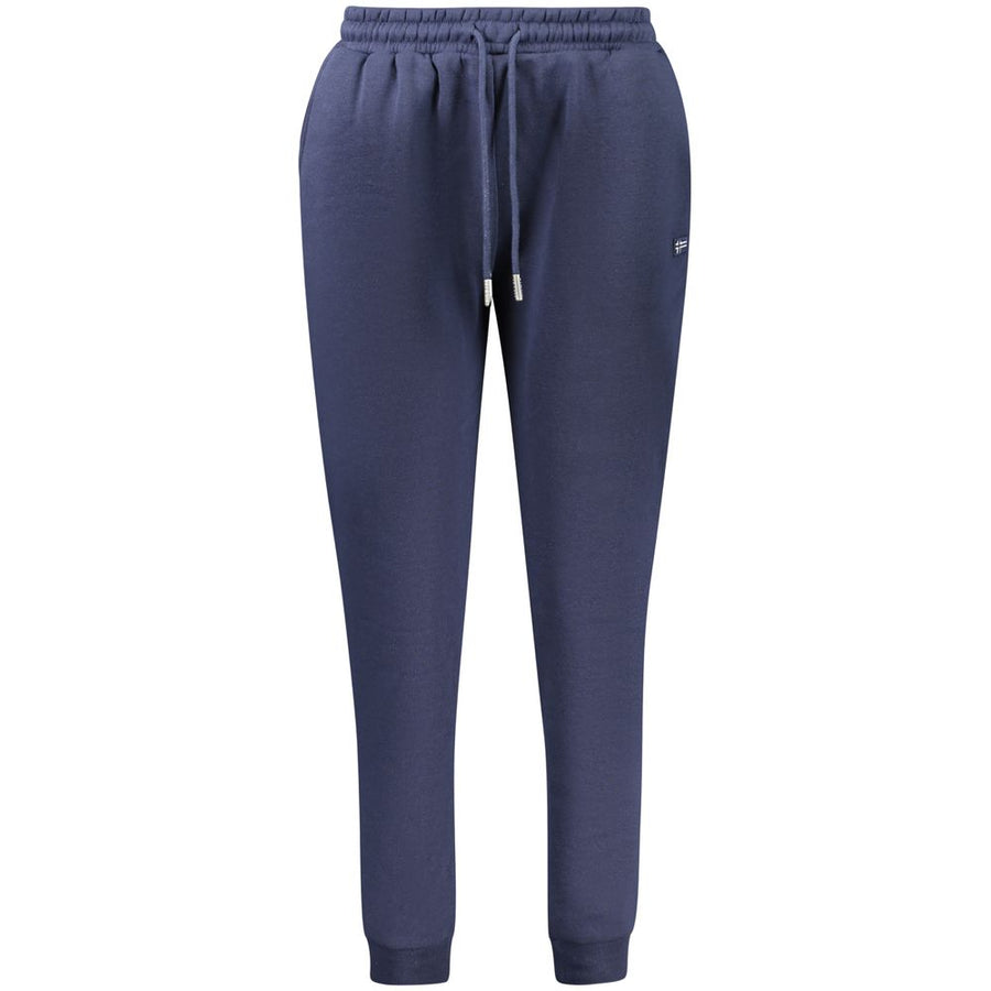 Blue Cotton Pant