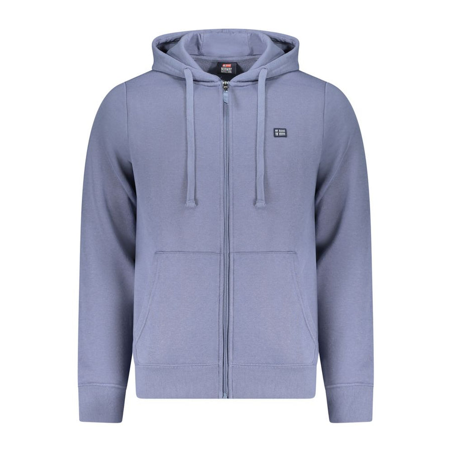 Blue Cotton Sweatshirt