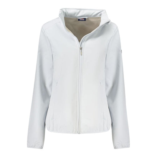 Grigio Polyester Women's Jacket