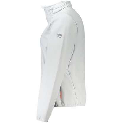 Grigio Polyester Women's Jacket