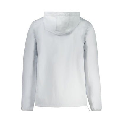 Grigio Polyester Men's Jacket