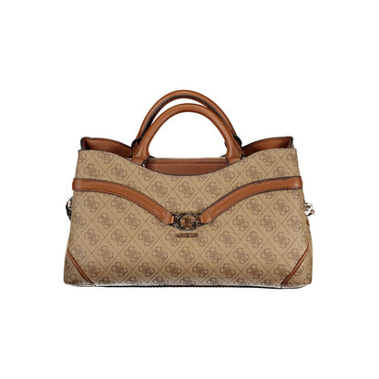 Beige Polyethylene Handbag