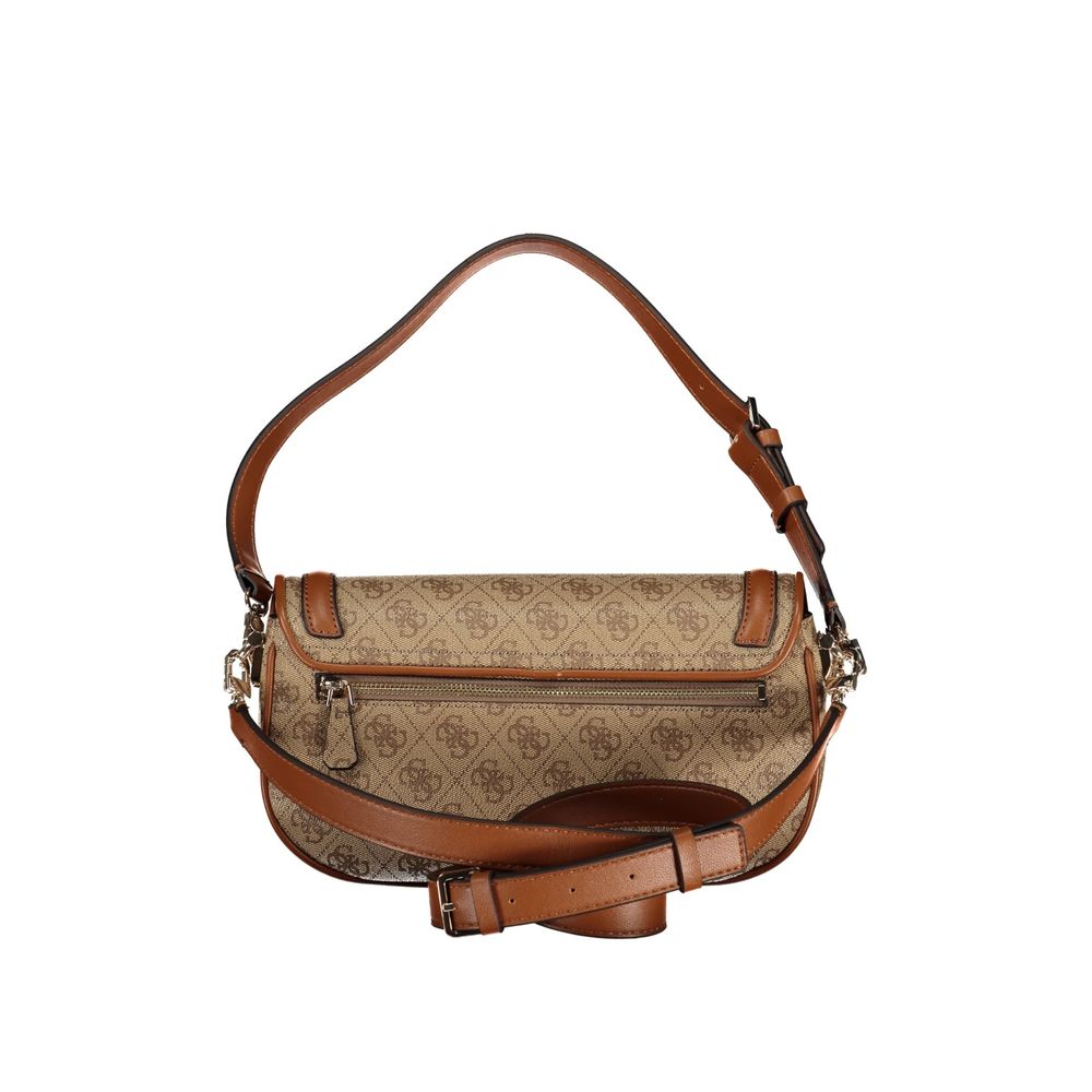 Beige Polyethylene Handbag