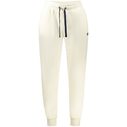White Cotton Men's Sweatpant