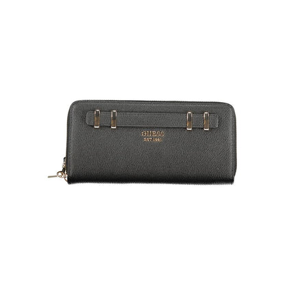 Nero Polyurethane Women Wallet