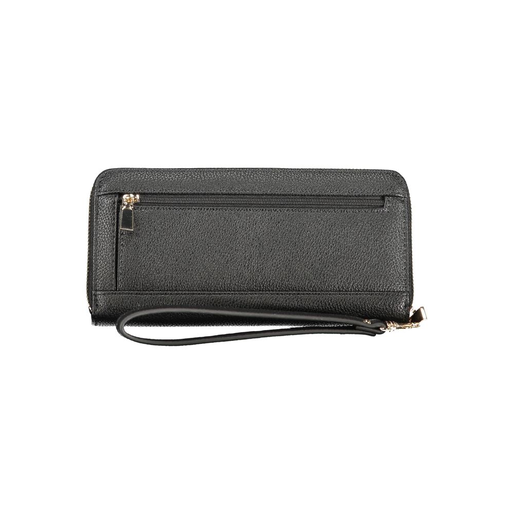 Nero Polyurethane Women Wallet