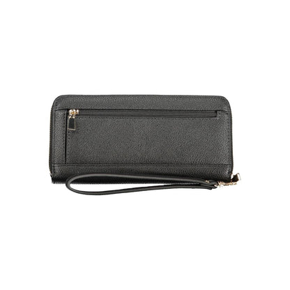 Nero Polyurethane Women Wallet