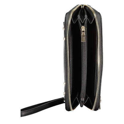 Nero Polyurethane Women Wallet