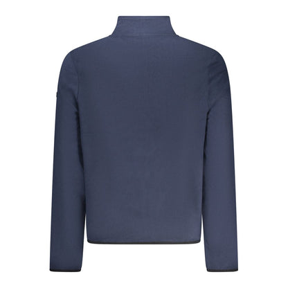 Blue Polyester Men Sweater
