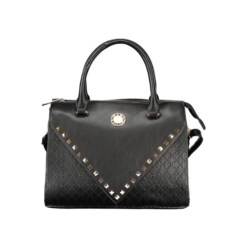 Black PVC Women Handbag