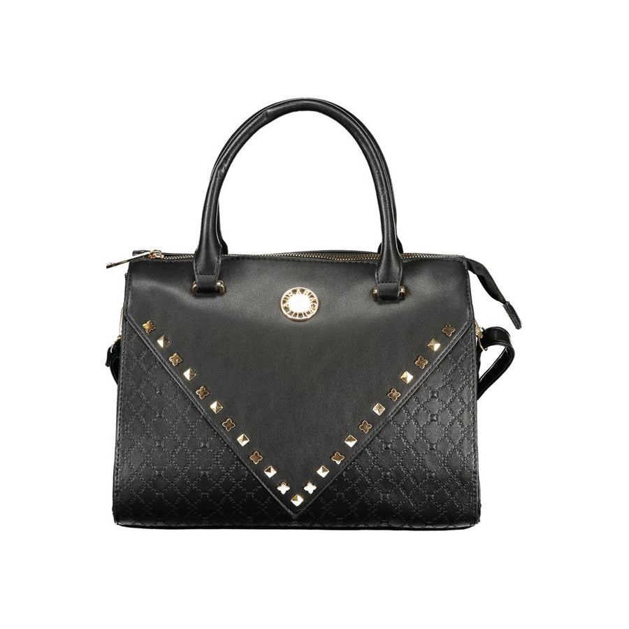 Black PVC Women Handbag