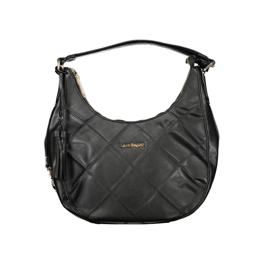 Black PVC Women Handbag