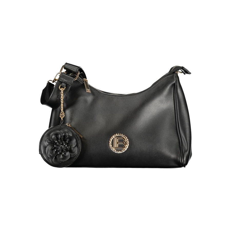 Black PVC Women Handbag