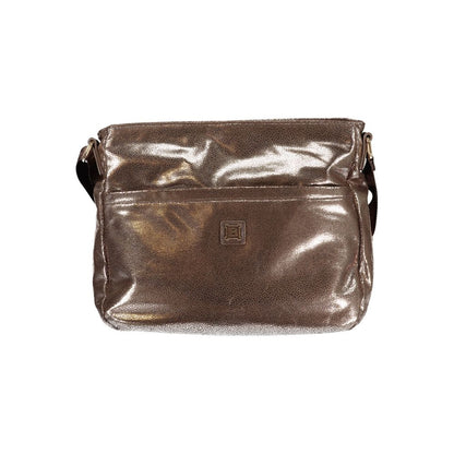 Bronze Polyester Women Handbag