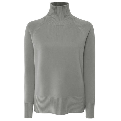 Gray Cashmere Women Sweater