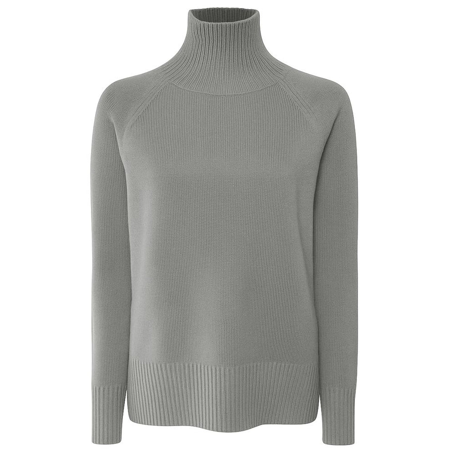 Gray Cashmere Women Sweater
