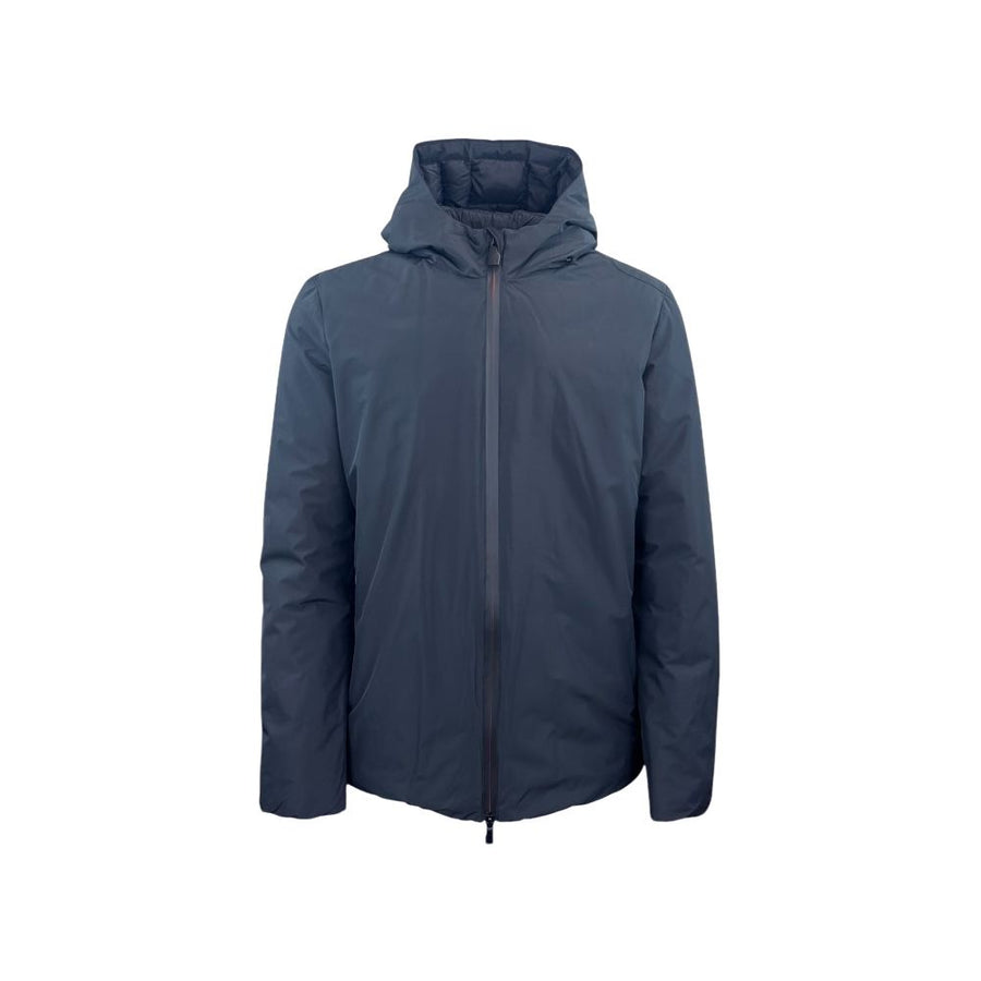 Blue Polyester Jackets & Coat