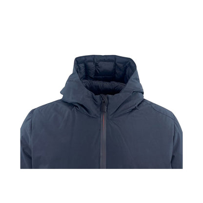 Blue Polyester Jackets & Coat