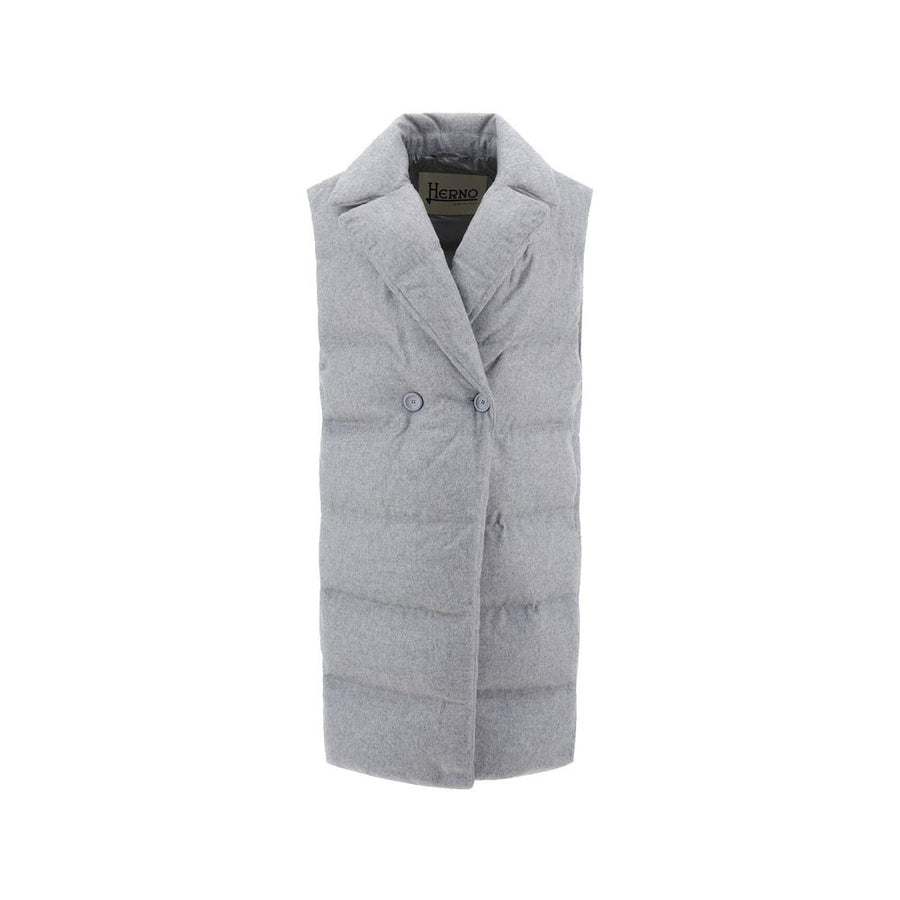Padded Long Gilet Coat