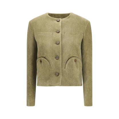 Green Cotton Coat