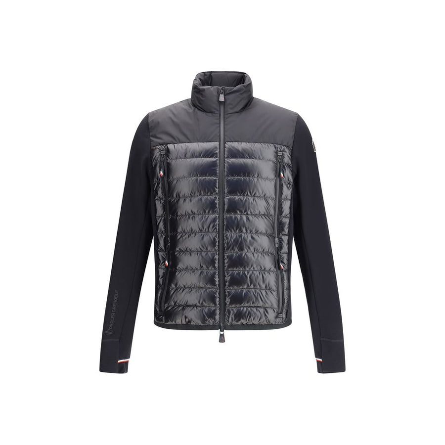 Black Polyester Shell Jacket