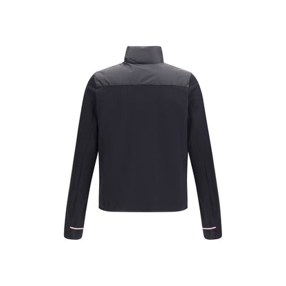 Black Polyester Shell Jacket