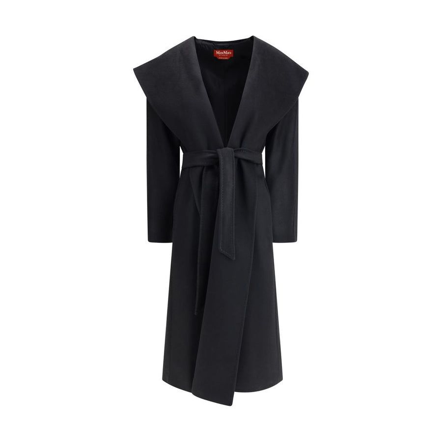 Black Cashmere Coat