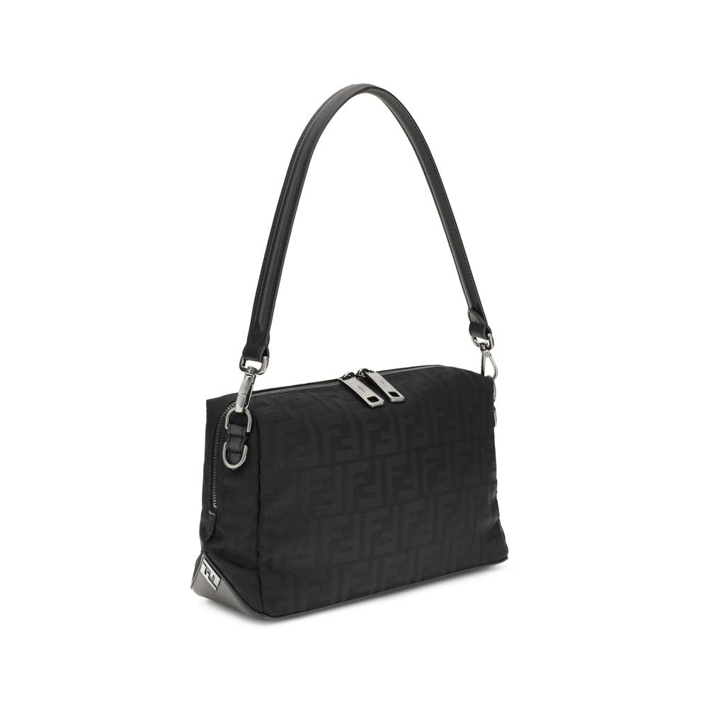 Black Nylon Shoulder Bag