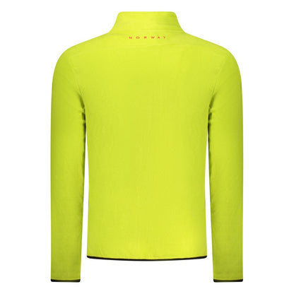 Green Polyester Men Sweater