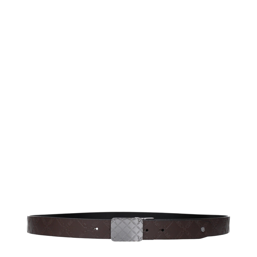 Brown Leather Regular Belt