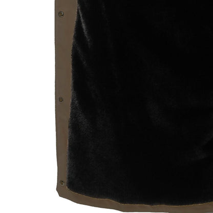 Brown Polyester Coat