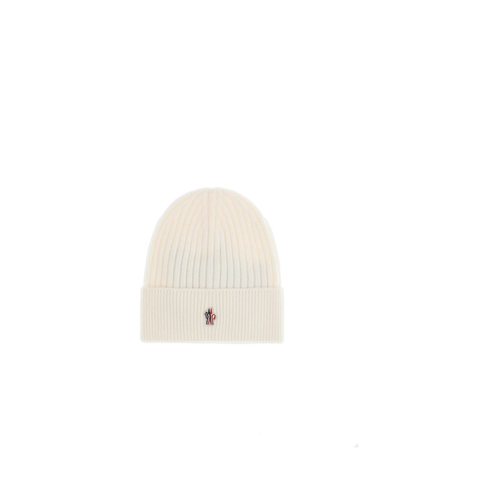 Cream Fleece Wool Beanie