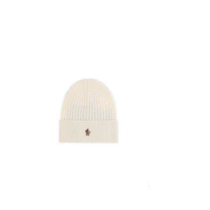 Cream Fleece Wool Beanie