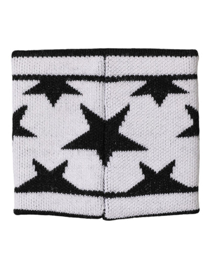 White Black Wool Logo #DGMILLENNIALS Wristband