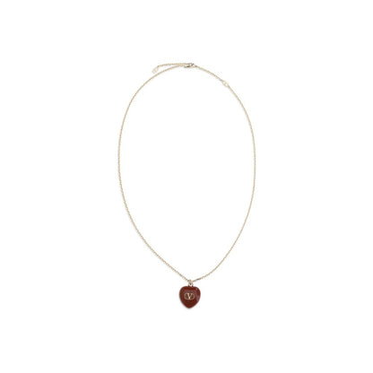 Red Brass Necklace