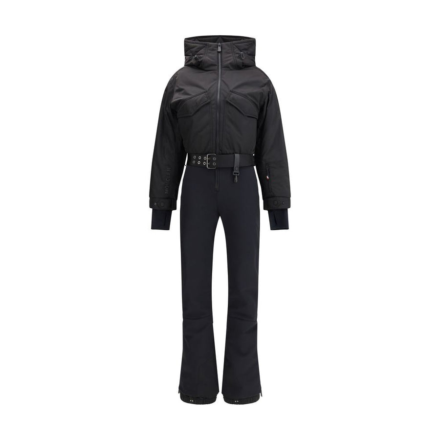 Black Polyester Jumpsuit