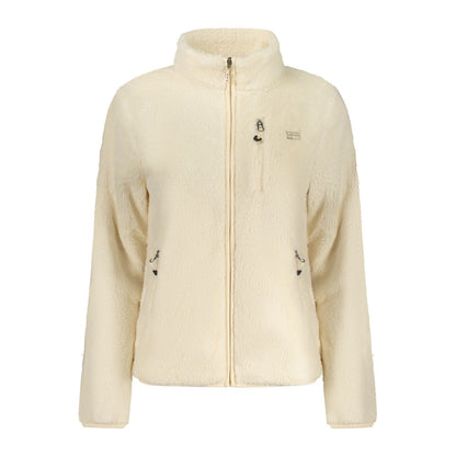 White Polyester Women Sweater