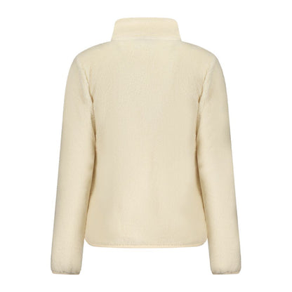 White Polyester Women Sweater
