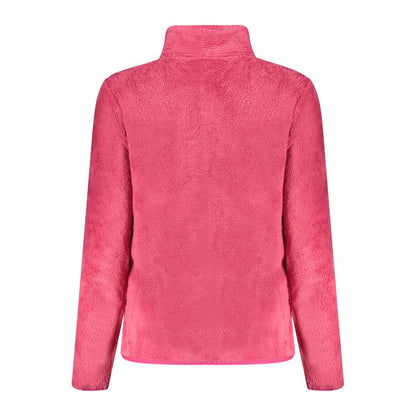 Pink Polyester Women Sweater