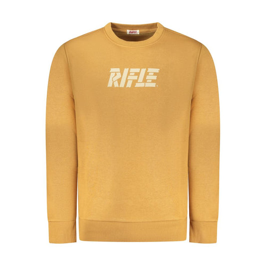 Brown Cotton Men Sweater