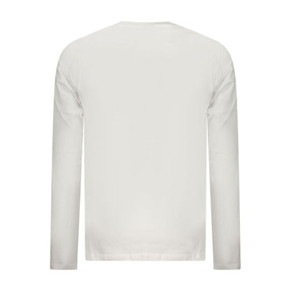 White Cotton Men T-Shirt