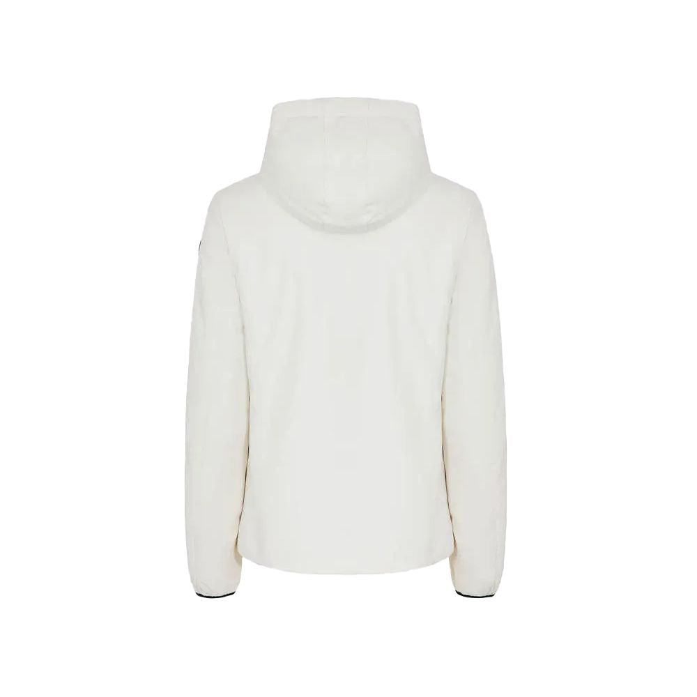 White Polyester Jackets & Coat