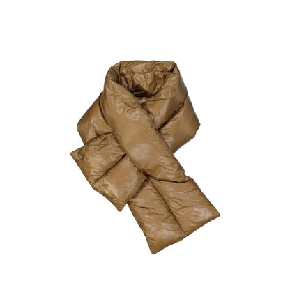 Brown Polyamide Scarf
