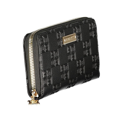 Black Polyethylene Women Wallet
